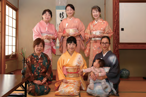 茶道講座の様子