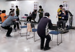 介護予防教室の様子